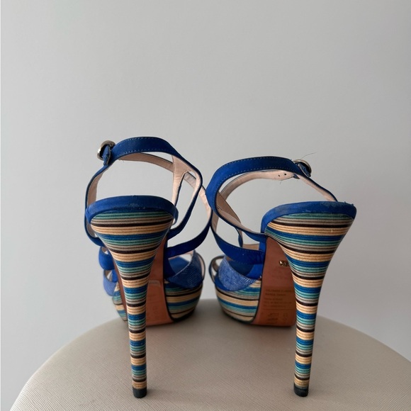 Cerere Blue heels - Picture 3 of 5